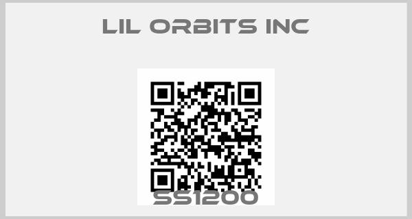 Lil Orbits Inc-SS1200
