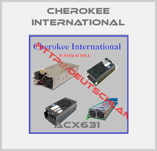 Cherokee International-ACX631 