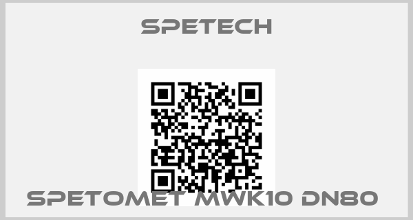 Spetech-SPETOMET MWK10 DN80 