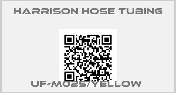 Harrison Hose Tubing-UF-M025/YELLOW 