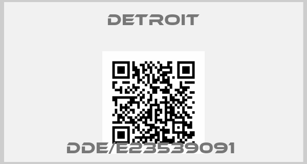Detroit-DDE/E23539091 