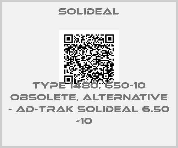 Solideal-Type 1480, 650-10 obsolete, alternative - AD-TRAK Solideal 6.50 -10   