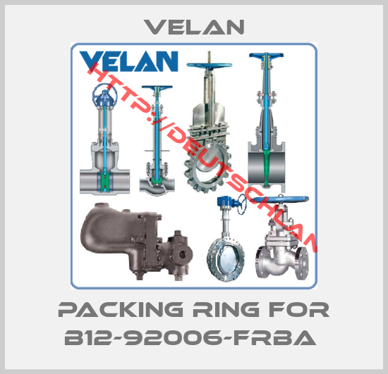 Velan-PACKING RING for B12-92006-FRBA 