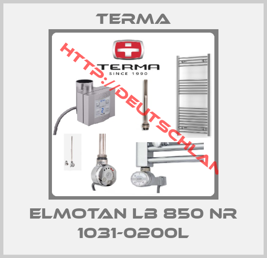 Terma-Elmotan LB 850 NR 1031-0200L