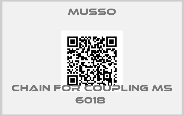 Musso-Chain for Coupling MS 6018 