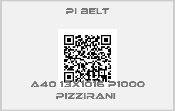 Pi Belt-A40 13X1016 P1000 PIZZIRANI 