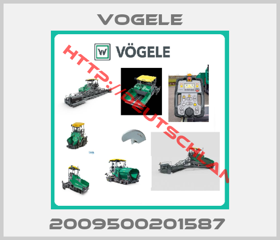 Vogele-2009500201587 