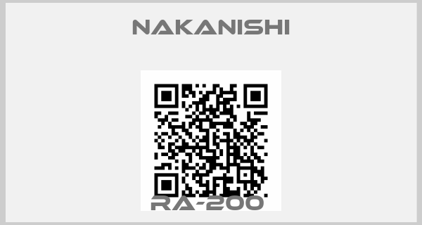Nakanishi-RA-200 