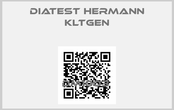 Diatest Hermann Kltgen-DM1003 