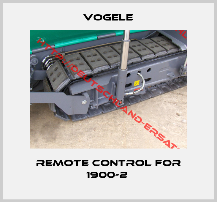 Vogele-Remote control for 1900-2 