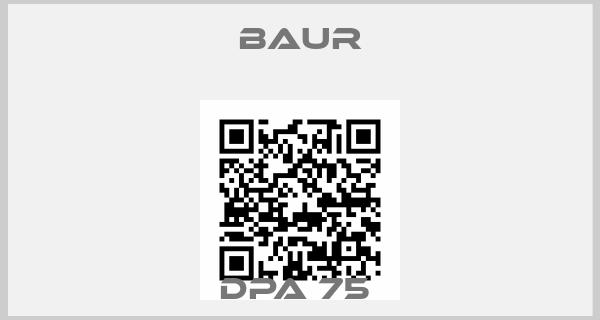 Baur-DPA 75 