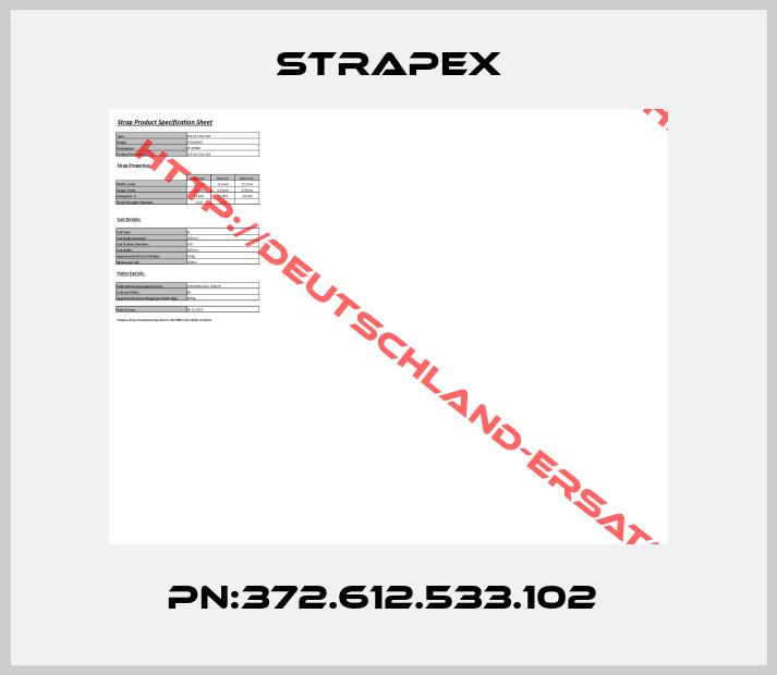 Strapex-PN:372.612.533.102 