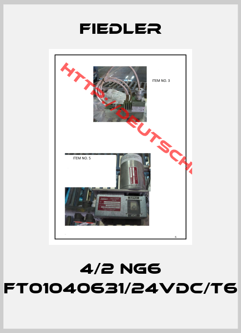 Fiedler-4/2 NG6 FT01040631/24VDC/T6