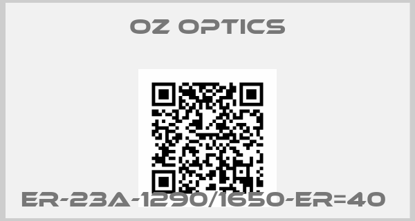 OZ OPTICS-ER-23A-1290/1650-ER=40 