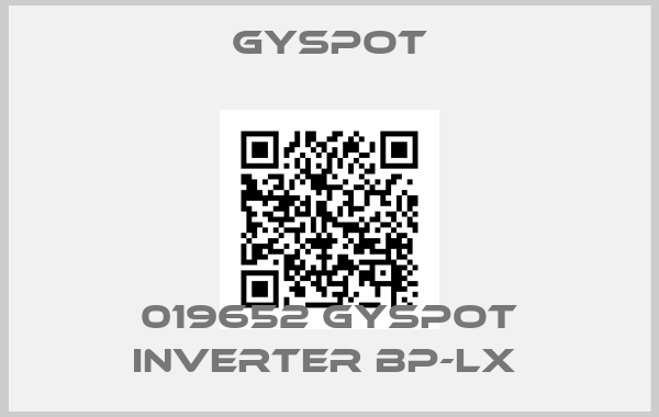 Gyspot-019652 GYSPOT INVERTER BP-LX 