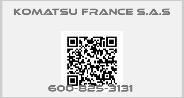 KOMATSU FRANCE S.A.S-600-825-3131 