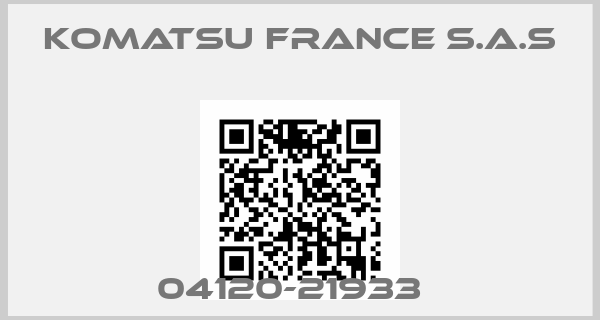 KOMATSU FRANCE S.A.S-04120-21933  