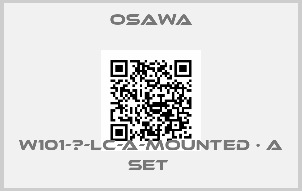 Osawa-W101-Ⅱ-LC-A-mounted · A set 