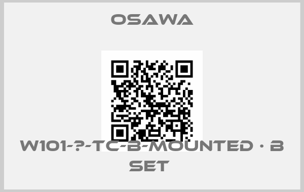 Osawa-W101-Ⅱ-TC-B-mounted · B set 