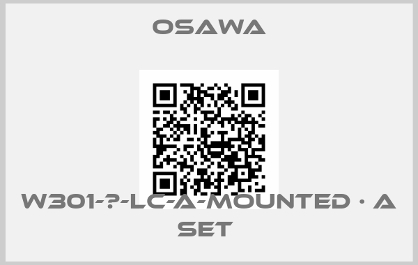 Osawa-W301-Ⅱ-LC-A-mounted · A set 