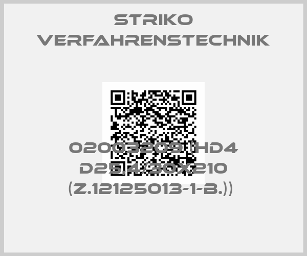 STRIKO Verfahrenstechnik-02003209 (HD4 D25,4/30X210 (Z.12125013-1-B.)) 
