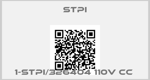STPI-1-STPI/326404 110V CC 