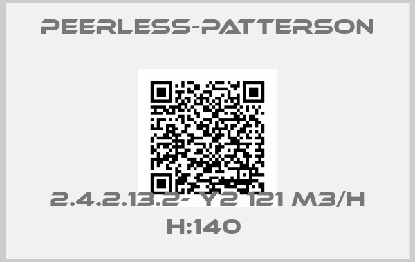 Peerless-Patterson-2.4.2.13.2- Y2 121 M3/H H:140 