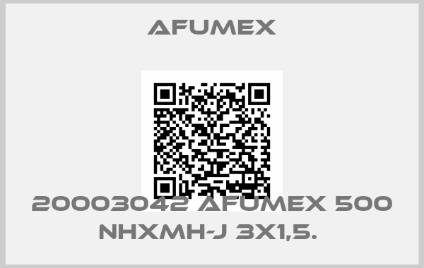 AFUMEX-20003042 AFUMEX 500 NHXMH-J 3X1,5. 