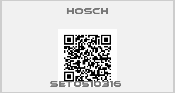 Hosch-SET0510316 