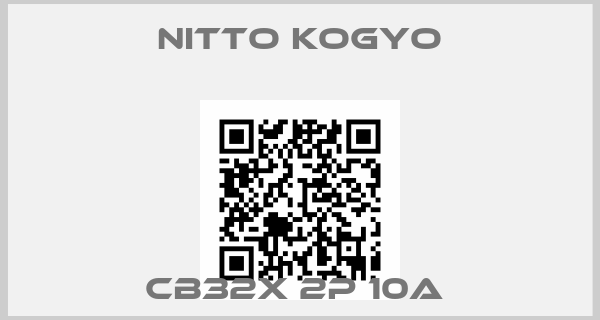 Nitto Kogyo-CB32X 2P 10A 