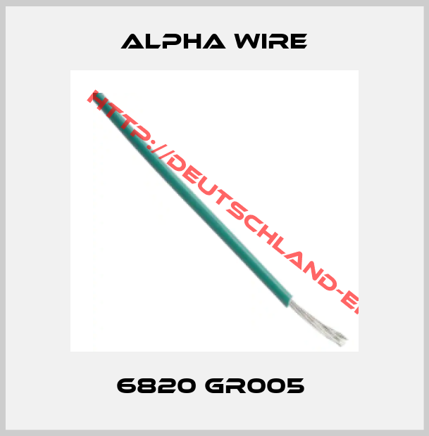 Alpha Wire-6820 GR005 