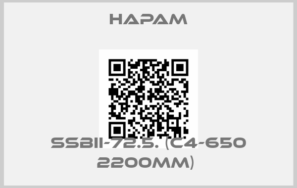 Hapam-SSBII-72.5. (C4-650 2200mm) 