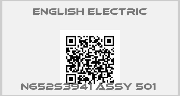 English Electric-N652S3941 ASSY 501 