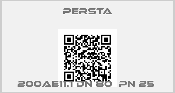 Persta-200AE11.1 DN 80  PN 25 