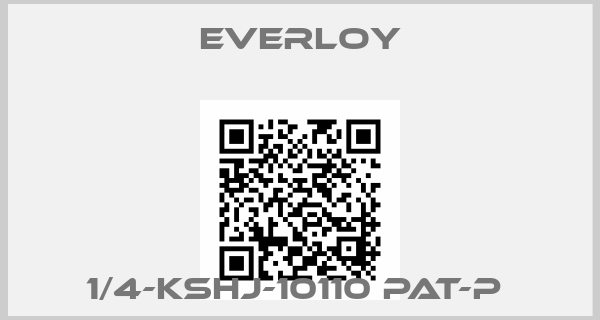 Everloy-1/4-KSHJ-10110 PAT-P 