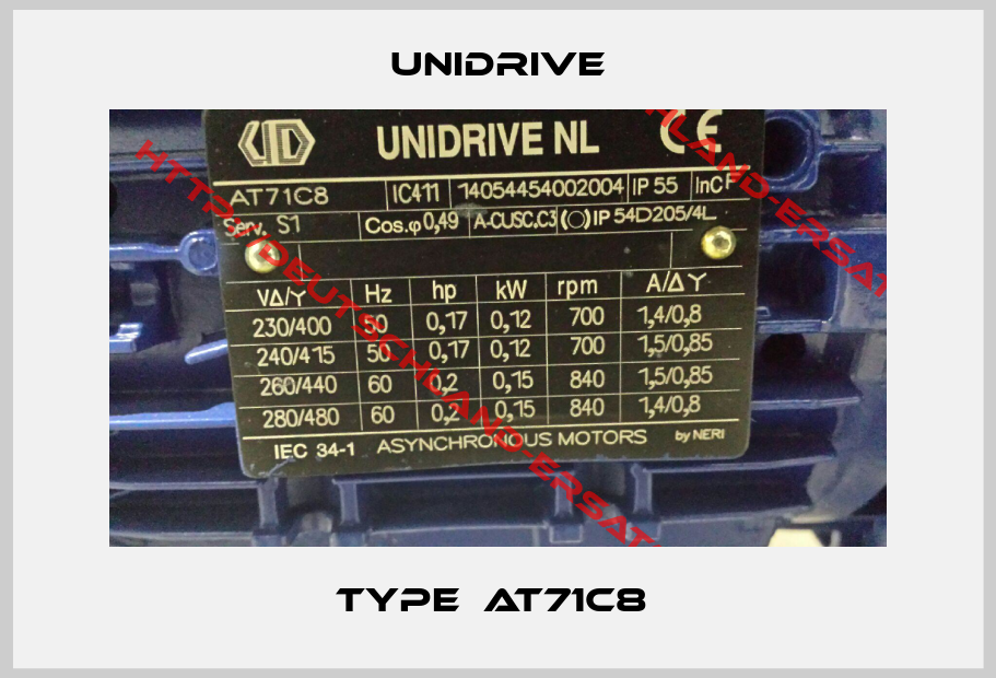Unidrive-Type  AT71C8 