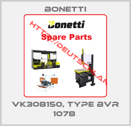 Bonetti-VK308150, type BVR 1078 