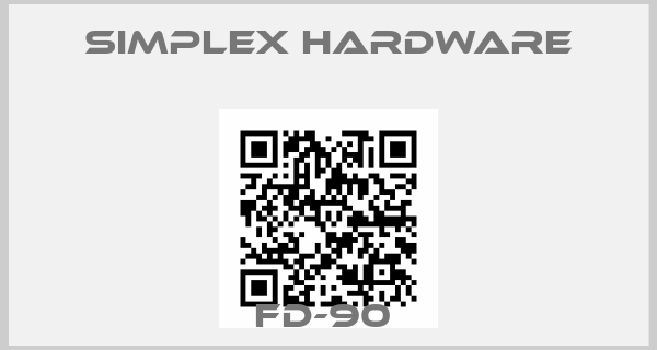 Simplex Hardware-FD-90 