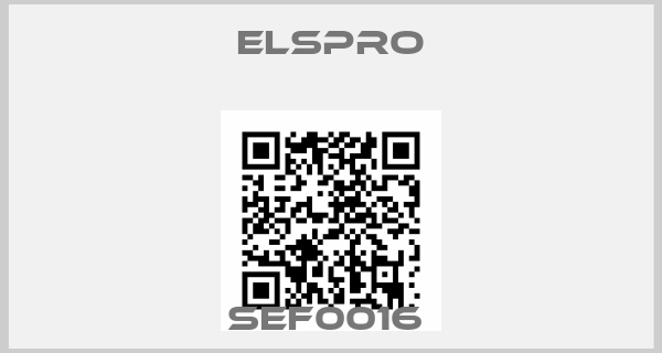 Elspro-SEF0016 