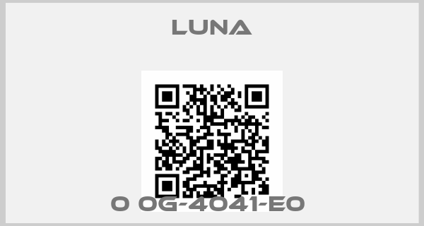 Luna-0 0G-4041-E0 