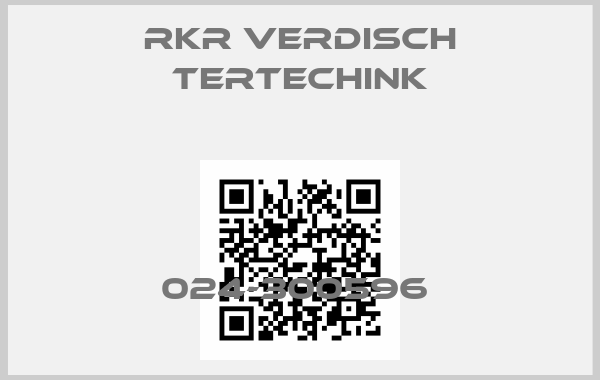 RKR VERDISCH TERTECHINK-024-300596 