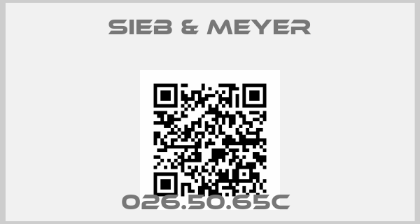 SIEB & MEYER-026.50.65C 
