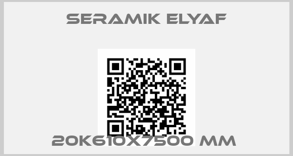 Seramik Elyaf-20K610X7500 MM 