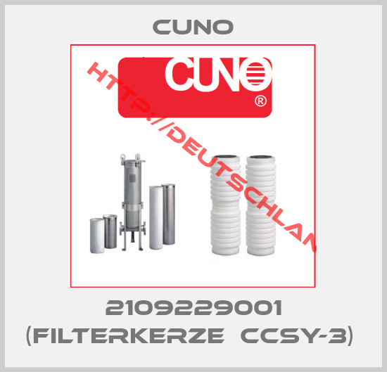 Cuno-2109229001 (Filterkerze  CCSY-3) 