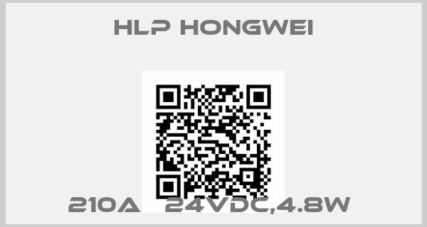 Hlp Hongwei-210A   24VDC,4.8W 