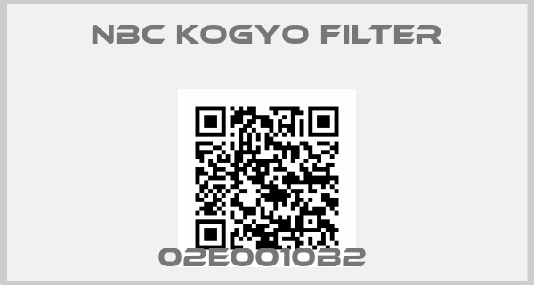 NBC KOGYO FILTER-02E0010B2 