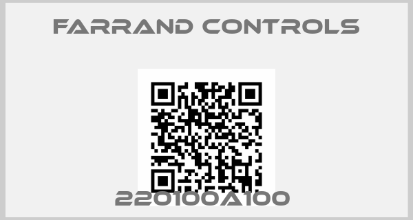 FARRAND CONTROLS-220100A100 