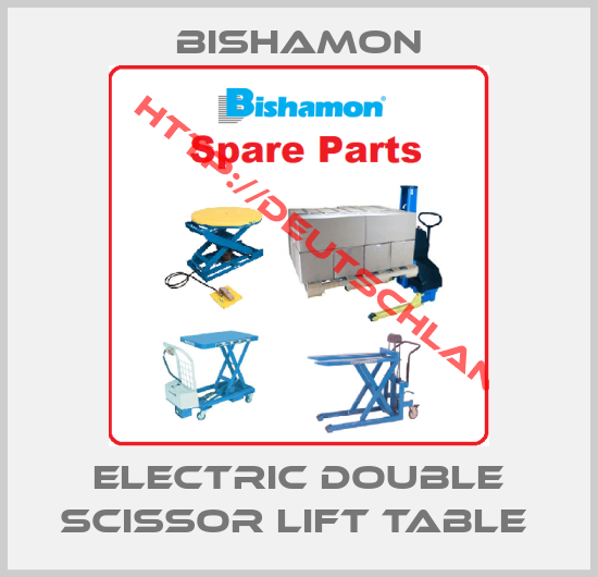 Bishamon-ELECTRIC DOUBLE SCISSOR LIFT TABLE 