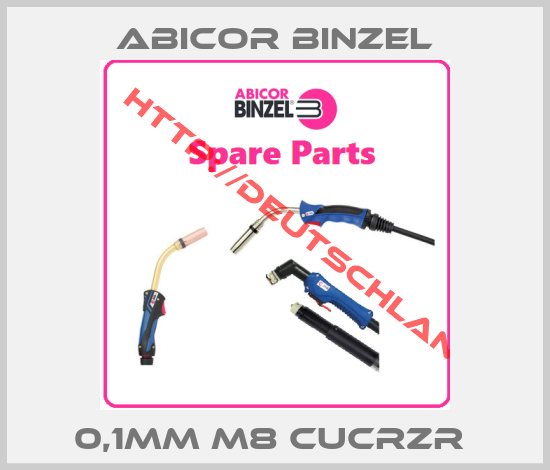 Binzel-0,1MM M8 CUCRZR 