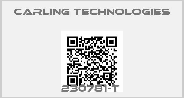 Carling Technologies-230781-T 
